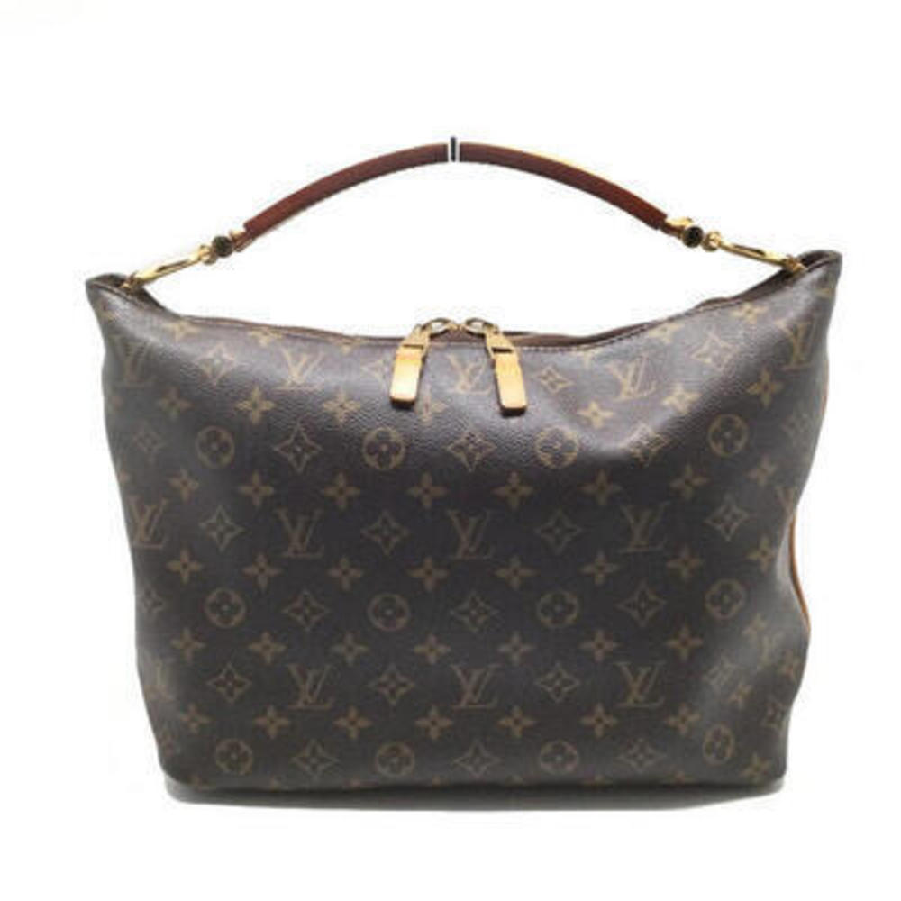 Louis Vuitton Sully PM Monogram Handbag Brown